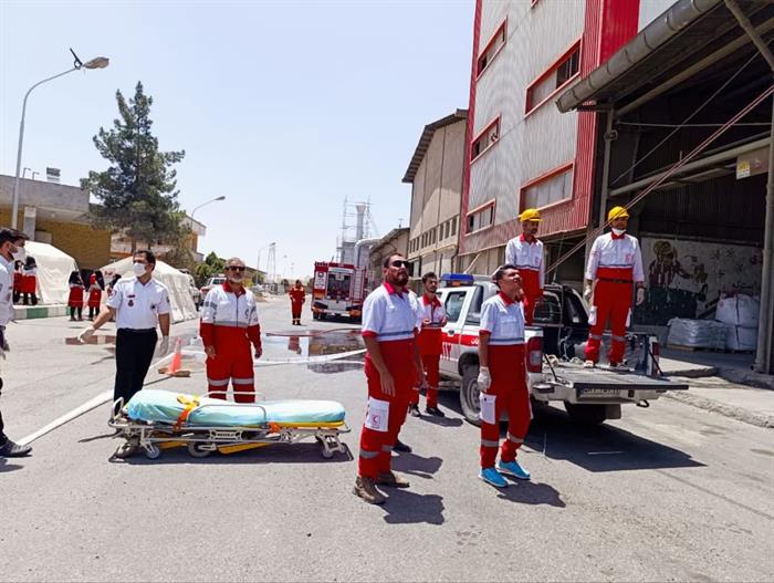 مانور حوادث صنعتی