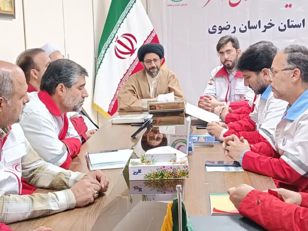 همزمان با آغاز سال ۱۴۰۳ خراسان رضوی میزبان اولین سفر نوروزی رئیس سازمان جوانان هلال احمر