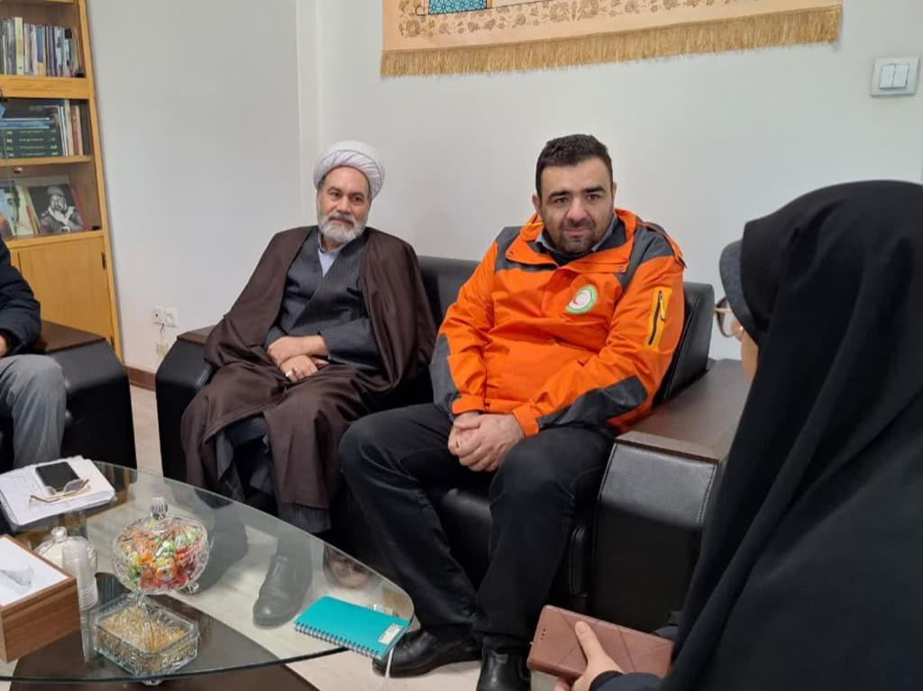 اولین سالگرد تدفین شهید گمنام جمعیت هلال احمر و یادواره شهدای حماسه ده دیماه 57